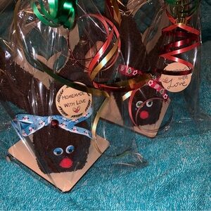 Handmade Brown Reindeer Decor